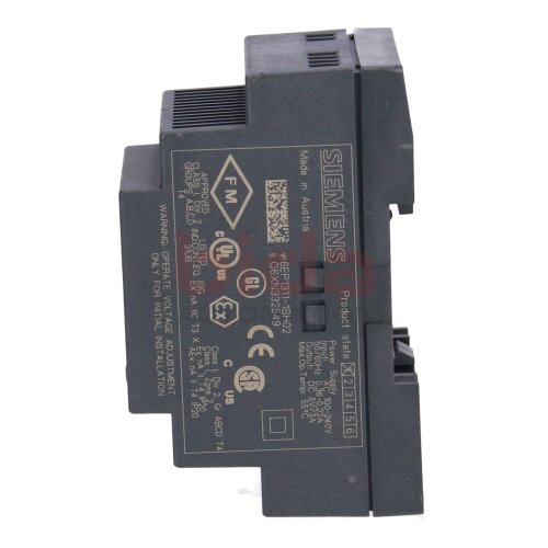 Siemens 6EP1311-1SH02 / 6EP1 311-1SH02 LOGO!Power 5 V Geregelte Stromversorgung / Power Supply AC 100-240 V / DC 5 V/3 A