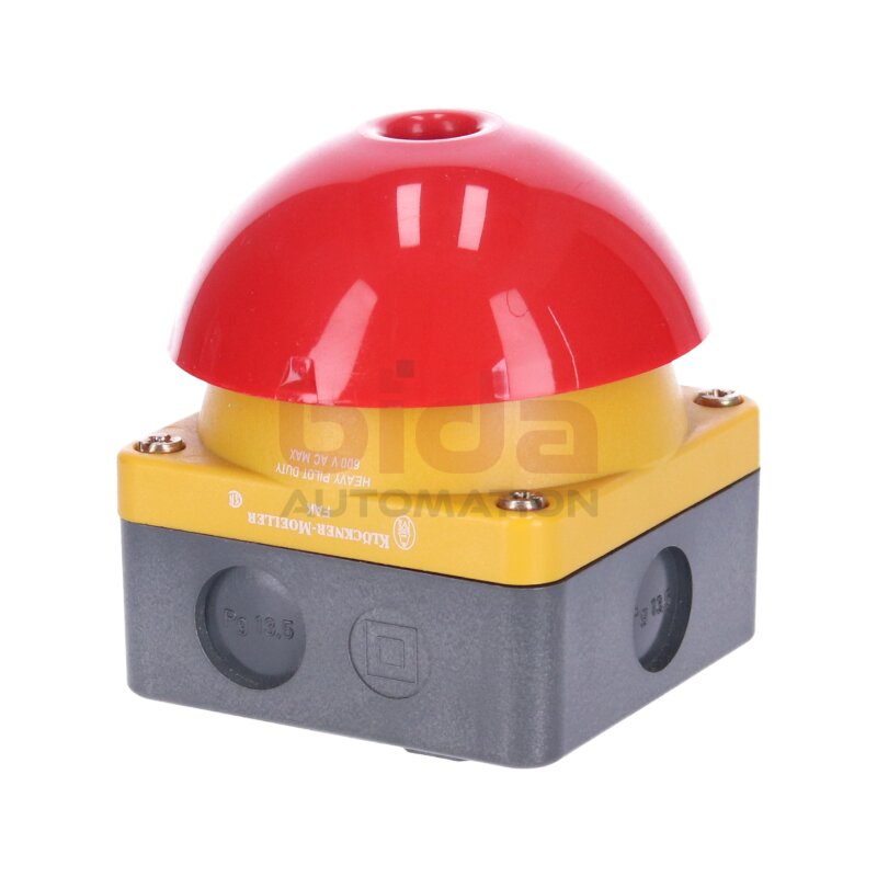 MOELLER FAK-r/v/Kc 01/i (081188) Not-Aus Taster / emergency stop button