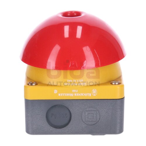 MOELLER FAK-r/v/Kc 01/i (081188) Not-Aus Taster / emergency stop button