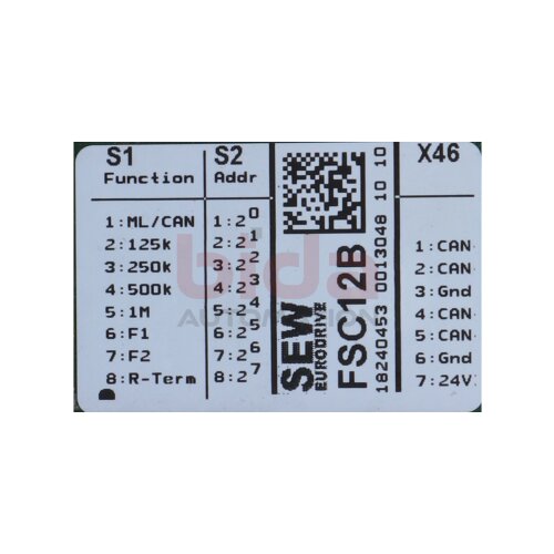SEW FSC12B (18240453) Kommunikationsmodul / communication module