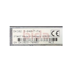 Bosch/Rexroth DKC02.3-040-7-FW EcoDrive (279427)...