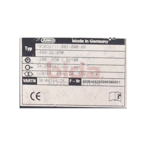 JUMO 703032/11-001-000-00 Kompaktregler Compact controller