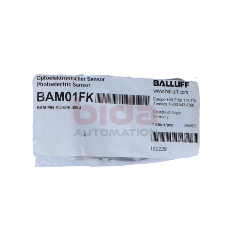BALLUFF BAM01FK obtoelektronischer Sensor / Photoelectric Sensor