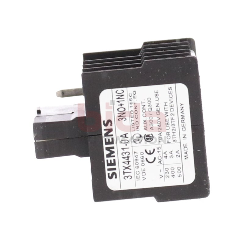 Siemens 3TX4 431-0A Hilfsschalterblock Auxiliary Switch Block 10A 240V