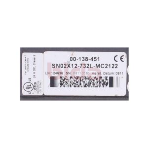 Euchner/Kuka SN02X12-732L-MC2122  00-138-451