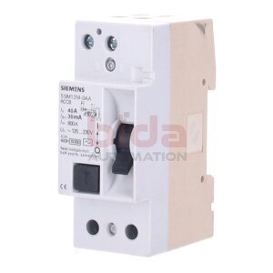 Siemens 5SM1314-0AA / 5SM1 314-0AA  Fi-Schutzeinrichtung...