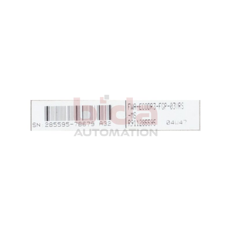 Bosch/Rexroth FWA-ECODR3-FGP-03VRS-MS Antriebssteuerung  Drive Contollers