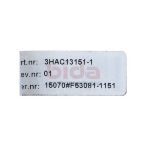 ABB 3HAC13151-1 Batteriekabel Battery cable
