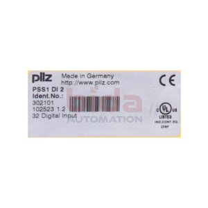 pilz PSS1 DI 2  (302101) Digital Input Module / Digitales...
