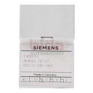 Siemens 6SN1113-1AB01-0BA0 / 6SN1 113-1AB01-0BA0...