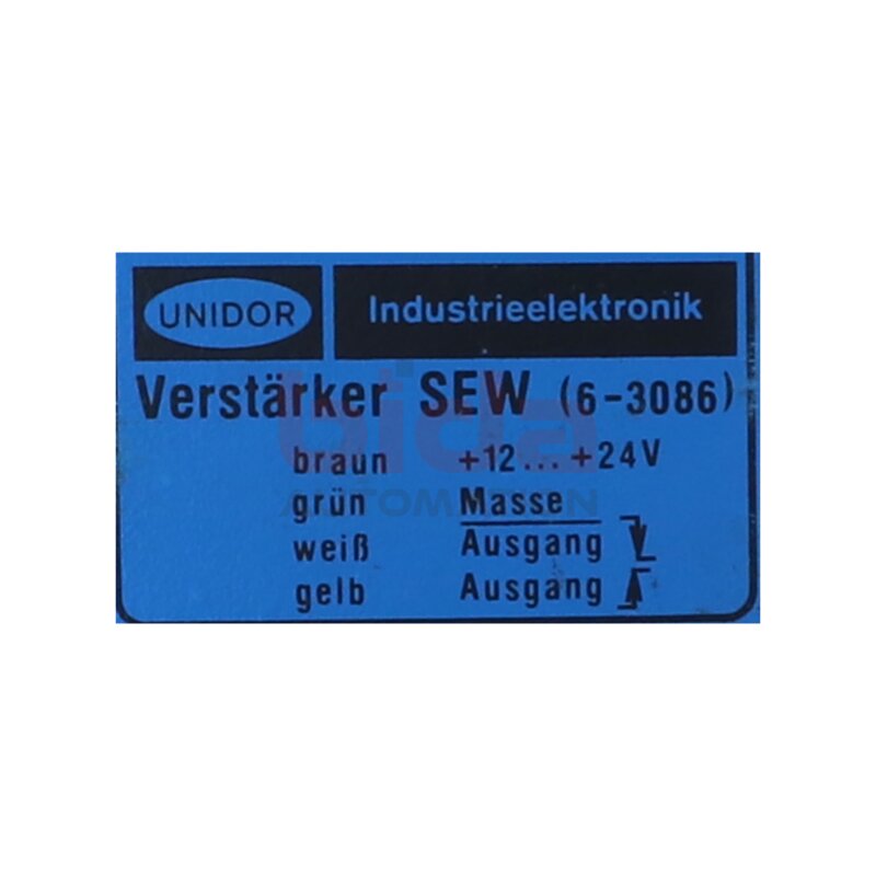 SEW UNIDOR 6-3086 Verst&auml;rker Amplifier