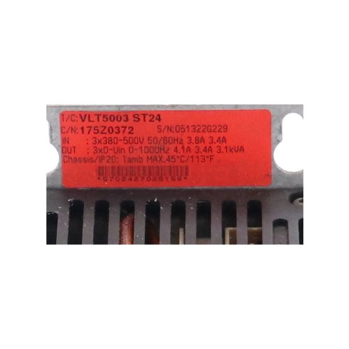 Danfoss VLT5003 ST24 Frequenzumrichter Frequency Converter 3x380-500V 3,8A