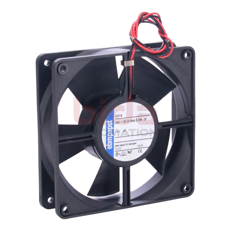 ebmpapst 4314 Schaltschrankk&uuml;hler 24V-DC 5W