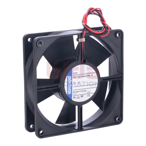 ebmpapst 4314 Schaltschrankk&uuml;hler 24V-DC 5W
