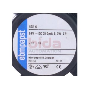 ebmpapst 4314 Schaltschrankkühler 24V-DC 5W