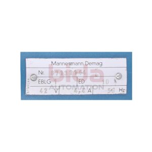 Mannesmann Demag EBLG 1 (87131144) Druckregelventil...