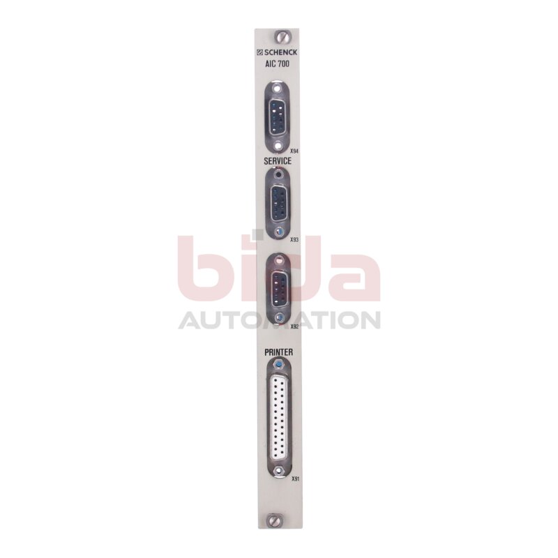 CARL SCHENCK  AIC V700 250989 A901 211.01