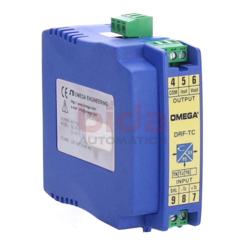 OMEGA ISC-TK-0 (407792) DRF-TC Thermoelement-Signalaufbereiter Thermocouple signal conditioner