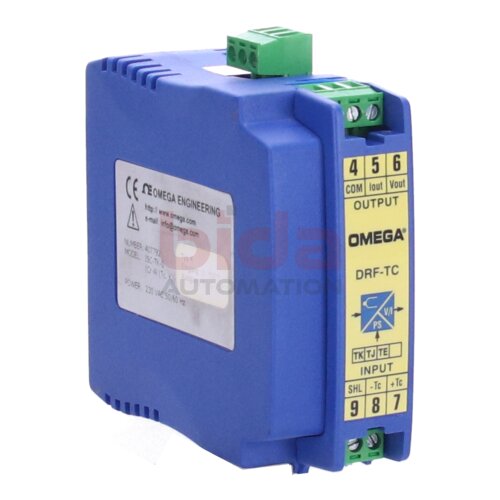 OMEGA ISC-TK-0 (407792) DRF-TC Thermoelement-Signalaufbereiter Thermocouple signal conditioner