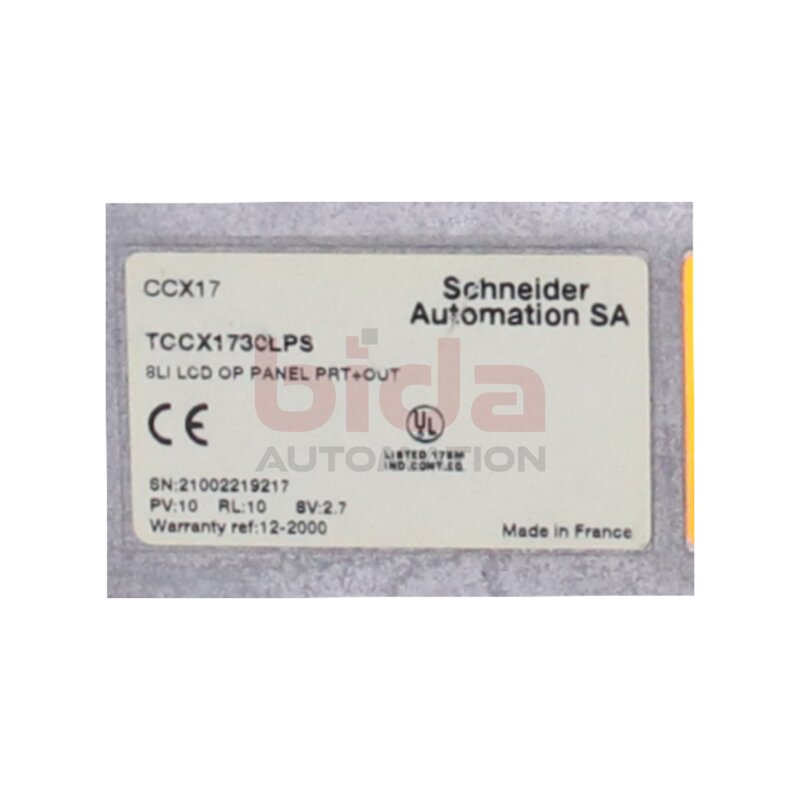 Schneider TCCX173CLPS  Bedienpanels / Operator Panels 24 V DC
