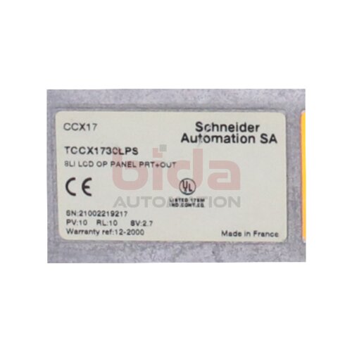 Schneider TCCX173CLPS  Bedienpanels / Operator Panels 24 V DC