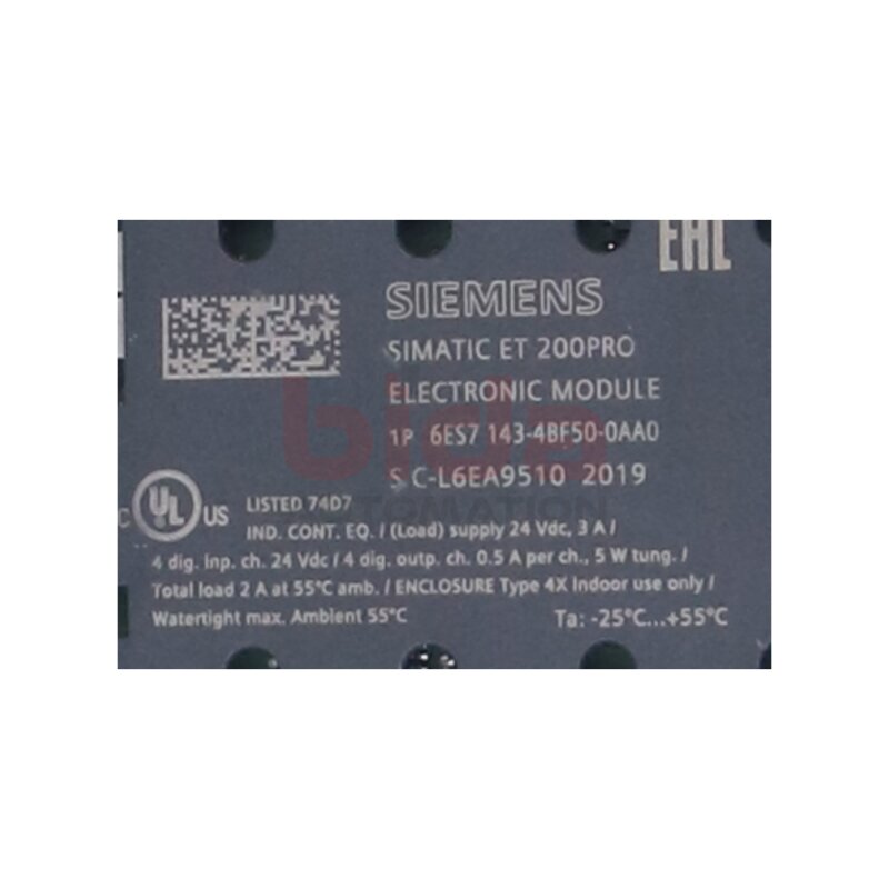 Siemens 6ES7143-4BF50-0AA0 / 6ES7 143-4BF50-0AA0 SIMATIC DP Elektronikmodule Electronic modules