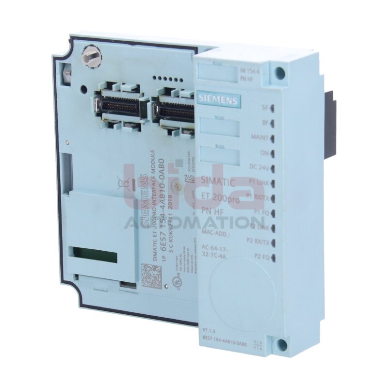 Siemens 6ES7154-4AB10-0AB0 / 6ES7 154-4AB10-0AB0 SIMATIC DP PROFINET Interface-Modul