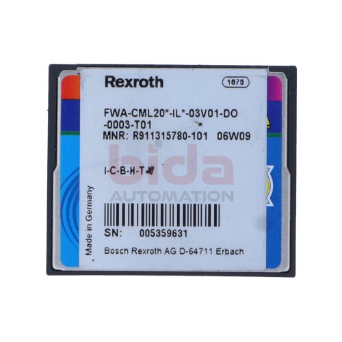 Indramat FWA-CML20-IL-03V01-DO-0003-T01