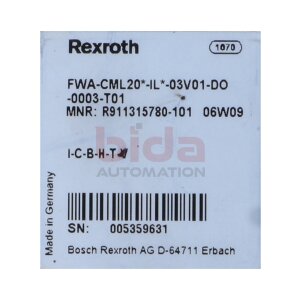 Indramat FWA-CML20-IL-03V01-DO-0003-T01
