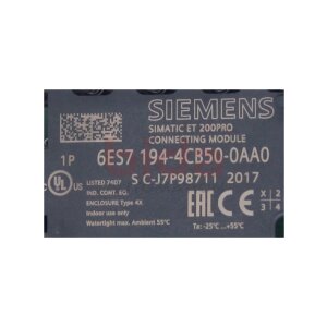 Siemens 6ES7194-4CB50-0AA0 / 6ES7 194-4CB50-0AA0 SIMATIC...