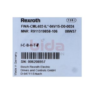 Indramat FWA-CML402-IL-04V15-DO-0024
