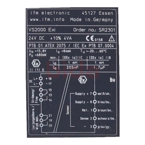 ifm VS2000 Exi (SR2301)