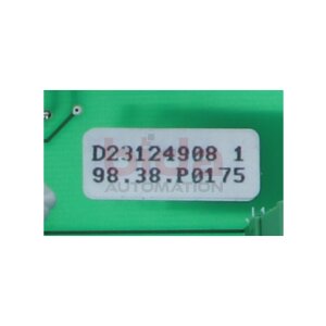 BALDOR STÄUBLI SAFETY D23124908 1 / D 231 249 06...