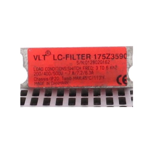Danfoss VLT LC-FILTER 175Z3590  Frequenzumrichter Frequency Converter 200/400/500V 7,8/7,2/6,3A