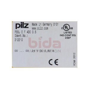 Pilz PSSu E F 4DO 0,5 (312210) E/A-Modul I/O Module