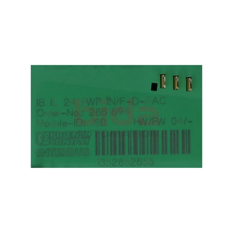 Phoenix Contact IB IL 24 PWR IN/F-D-PAC (2861894) Einspeiseklemme Input terminal
