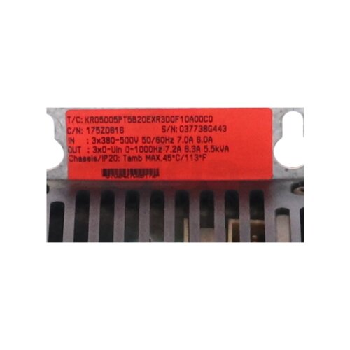 Danfoss KR5005PT5B20EXR3D0F10A00C0 Frequenzumrichter Frequency Converter 3x380-500V 7,0A