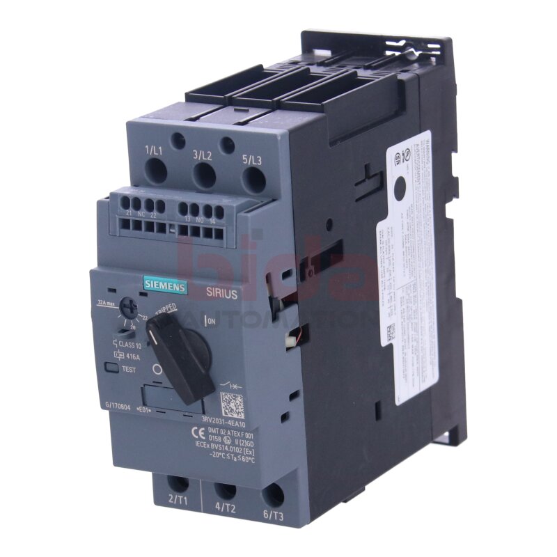 Siemens 3RV2031-4EA10 / 3RV2 031-4EA10 Leistungsschalter Circuit breaker