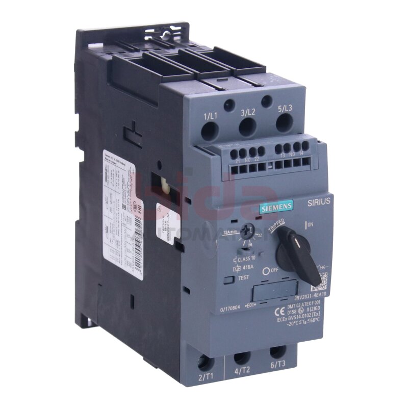 Siemens 3RV2031-4EA10 / 3RV2 031-4EA10 Leistungsschalter Circuit breaker