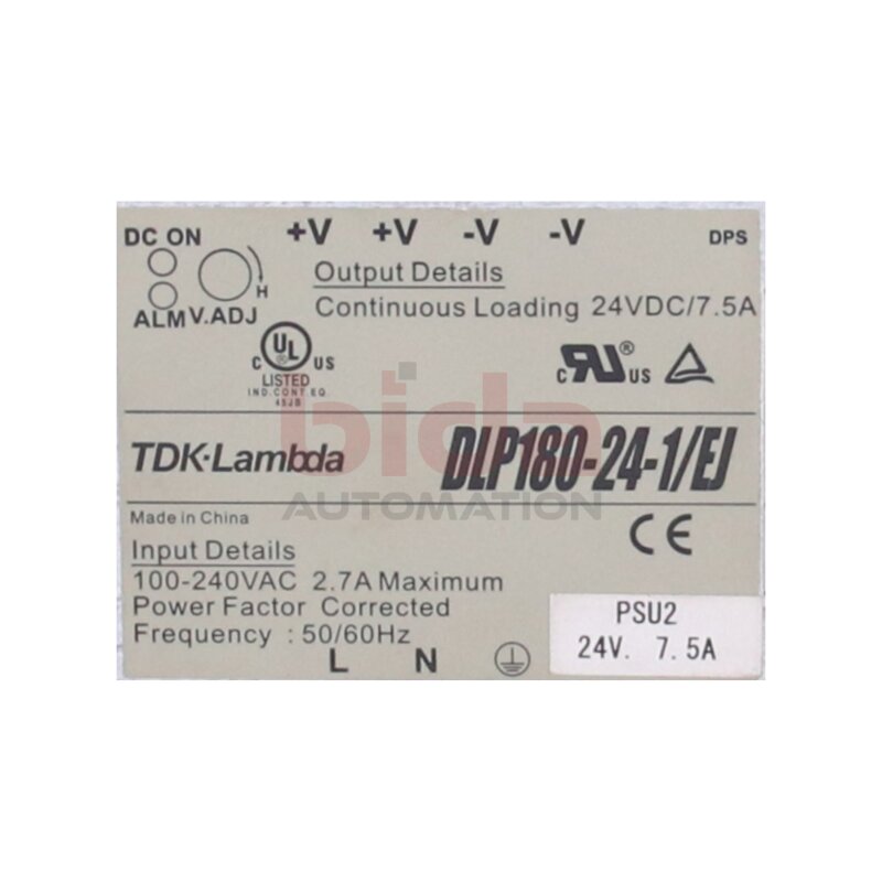 TDK-Lambda DLP180-24-1/EJ Netzteil Power supply