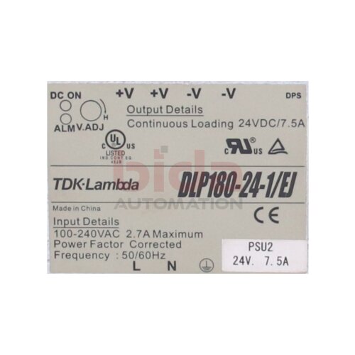 TDK-Lambda DLP180-24-1/EJ Netzteil Power supply
