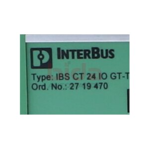 Phoenix Contact IBS CT 24 IO GT-T (2719470)