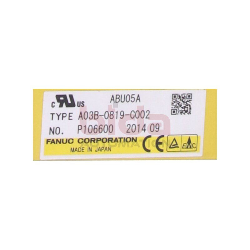 Fanuc A03B-0819-C002 (P106600) Basiseinheit Base unit