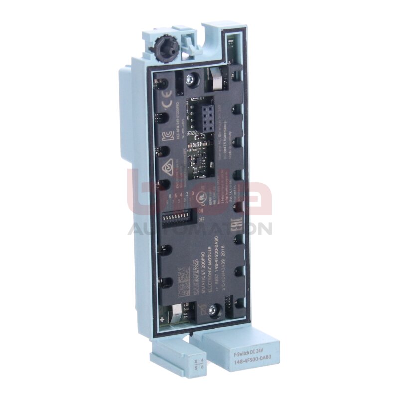 Siemens 6ES7148-4FS00-0AB0 / 6ES7 148-4FS00-0AB0 SIMATIC DP T200 PRO fehlersicheres Elektronikmodul  Fail-safe electronic module