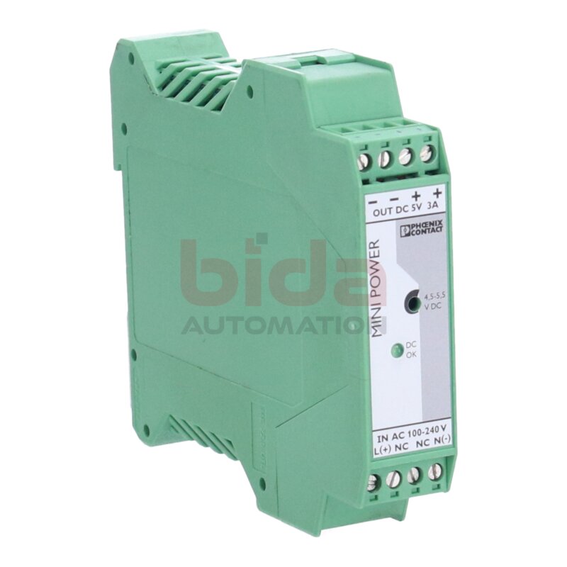 Phoenix Contact MINI-PS-100-240 AC /  5DC / 3 (2938714) Stromversorgung / Power supply