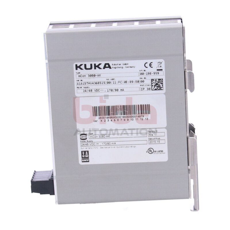 KUKA mCon 3080-AK (00-198-959) Ethernet Switch