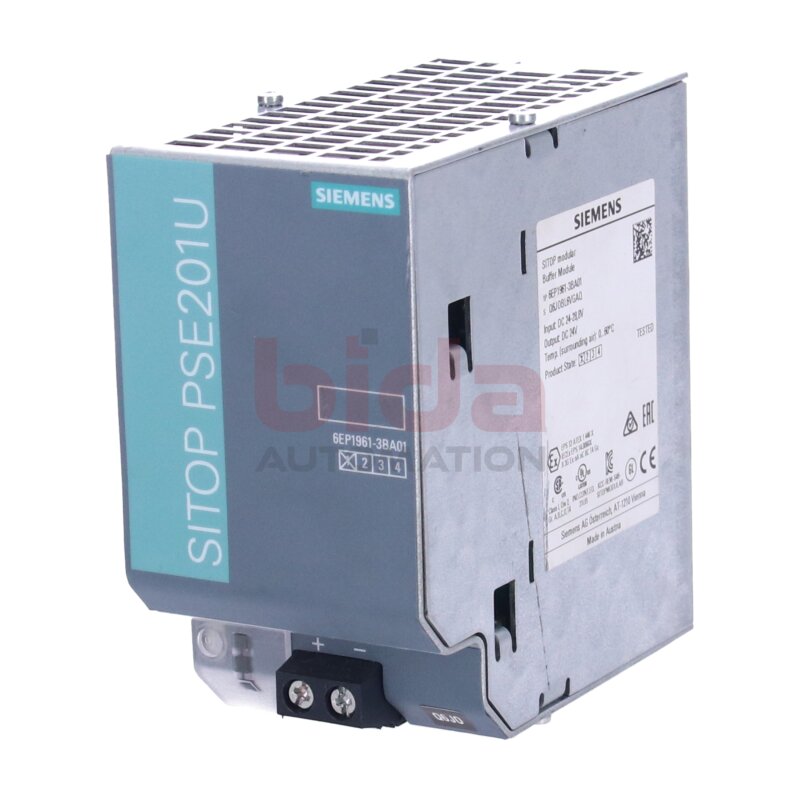 Siemens 6EP1961-3BA01 / 6EP1 961-3BA01 SITOP PSE201U Puffermodul Buffer module