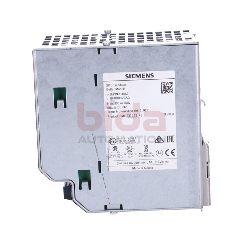 Siemens 6EP1961-3BA01 / 6EP1 961-3BA01 SITOP PSE201U Puffermodul Buffer module