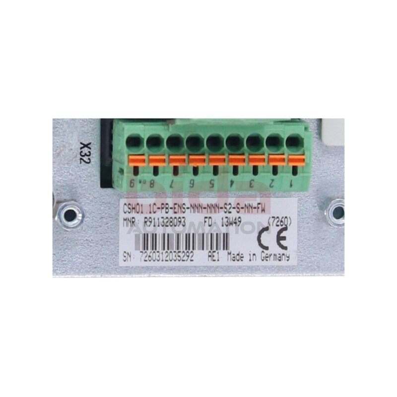 Roxroth CSH01.1C-PB-ENS-NNN-NNN-S2-S-NN-FW (R911328093) Servoregler Servo controller