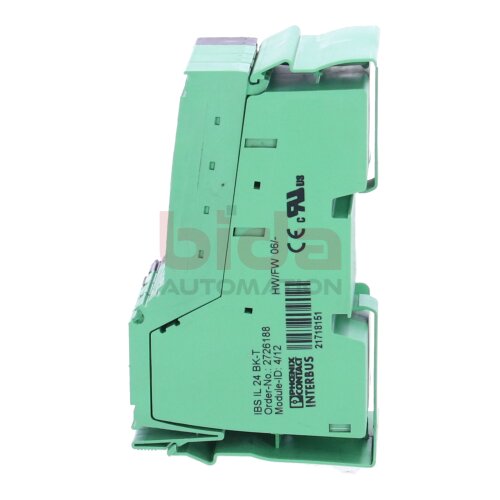 Phoenix Contact IBS IL 24 BK-T (2726188)  Inline-Buskoppler / Inline-Bus-Koppler
